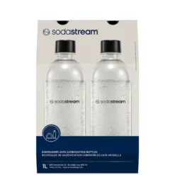 Sodastream Bottiglie 2Pz Lavabili In Lavastov. Da 1Lt. Cod.2270071 (No Duo/Cryst