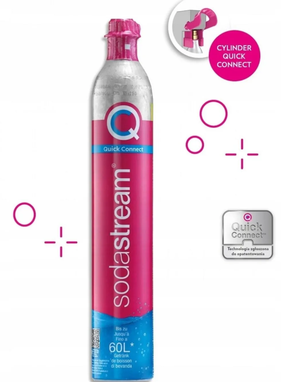 Sodastream Cilindro Cqcper Modelli Duo - Terra