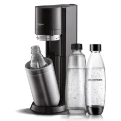 Sodastream Gasatore Duo Black Aggancio Rapido Bottiglia Vetro E Pet