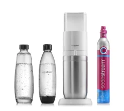 Sodastream Gasatore Duo White Aggancio Rapido Bottiglia Vetro E Pet