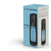 Sodastream Gasatore E-Terra Nero+Bott 1L Lavab In Lavas+Cilindro Quick Connect