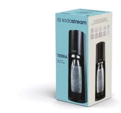 Sodastream Gasatore Terra Nero Sst Aggancio Rapido