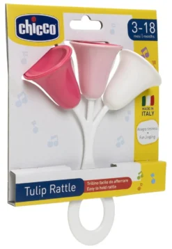 Sonaglio Chicco 00000023600000 BABY SENSE & FOCUS Trillino Tulipano Ro