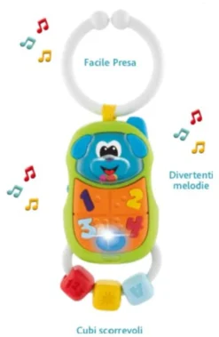 Sonaglio Chicco 00009708000000 BABY SENSES Telefonino elettronico del