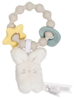 Sonaglio Chicco 00012540000000 MY SWEET DOUDOU Coniglietto con anello