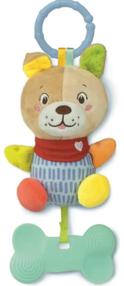 Sonaglio Clementoni 17785 BABY Lovely Dog Soft Rattle