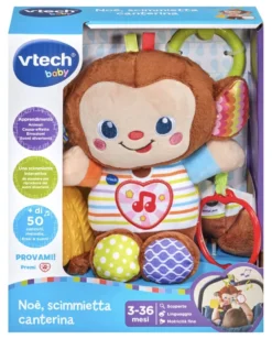 Sonaglio VTech Electronics 513407 BABY Noè scimmietta canterina