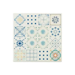 Sottopentola maiolica 16 x 16 cm - Maiolica
