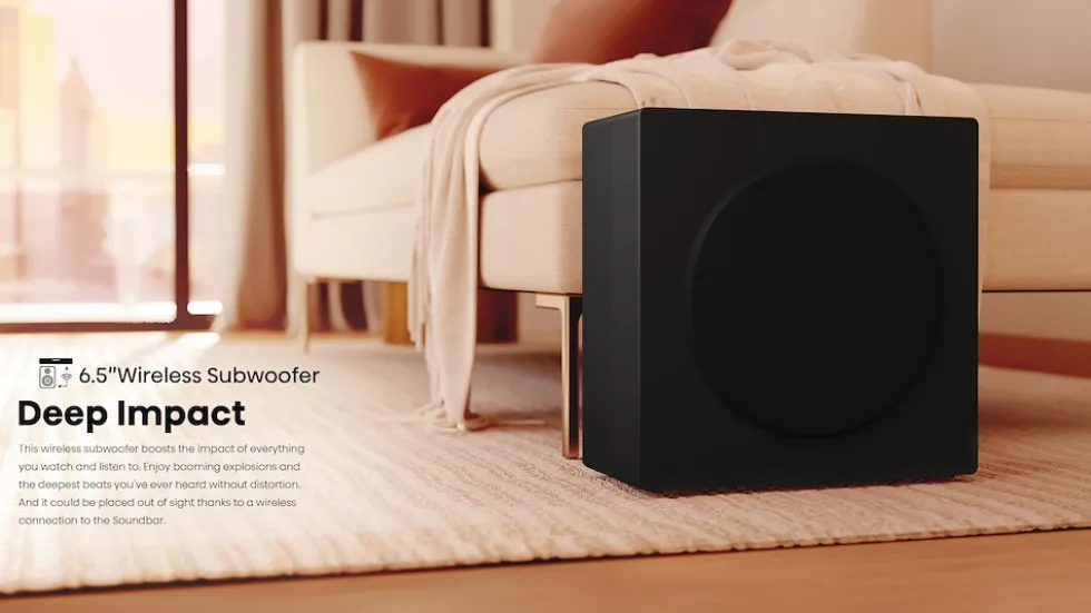 Soundbar Hisense HS3100 3.1 con 480W e Bluetooth