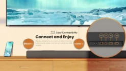 Soundbar Hisense HS3100 3.1 con 480W e Bluetooth