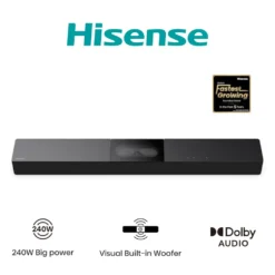 Soundbar Hisense HS2000 240W con subwoofer integrato e Bluetooth