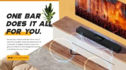 Soundbar Hisense HS2000 240W con subwoofer integrato e Bluetooth