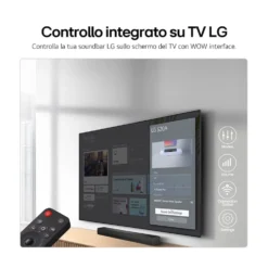 Soundbar LG S20A 50W 2.0 canali con Bluetooth e Dolby Digital