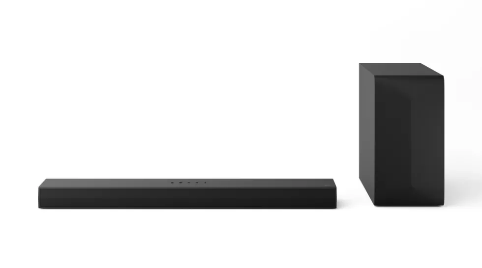 Soundbar LG S60T con subwoofer wireless e audio AI Sound Pro