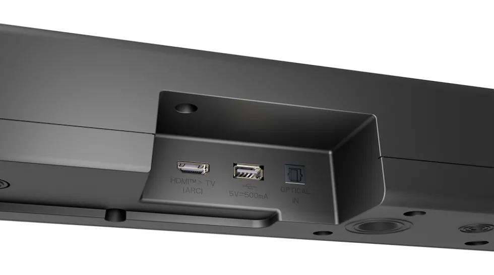 Soundbar LG S60T con subwoofer wireless e audio AI Sound Pro