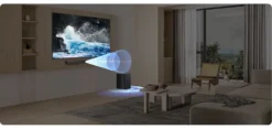 Soundbar Samsung HW B450F ZF B SERIES 2.1 Subwoofer wireless Titan bla