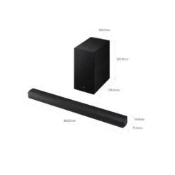 Soundbar Samsung HW-B650F/ZF, 3.1 canali con subwoofer wireless