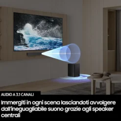 Soundbar Samsung HW-B650F/ZF, 3.1 canali con subwoofer wireless