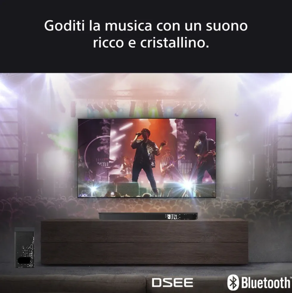 Soundbar Sony BRAVIA Theatre Bar 6 3.1.2 canali con subwoofer wireless