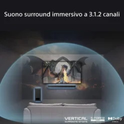 Soundbar Sony BRAVIA Theatre Bar 6 3.1.2 canali con subwoofer wireless