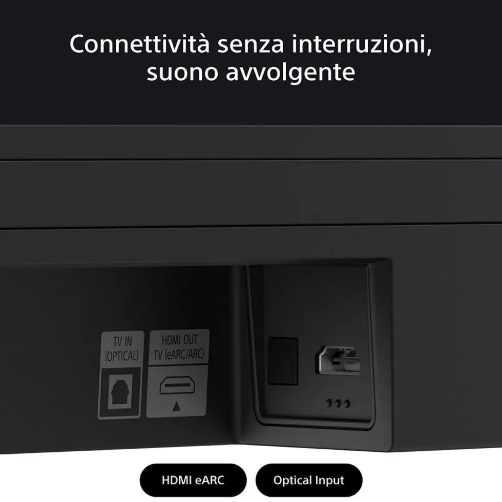 Soundbar Sony BRAVIA Theatre Bar 6 3.1.2 canali con subwoofer wireless