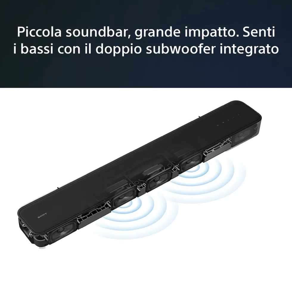Soundbar Sony HTS2000.CEL 3.1 con Dolby Atmos e OLED