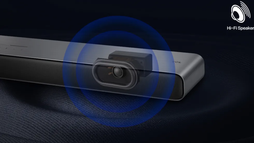 Soundbar TCL S55HE 2.1 Dolby Atmos con subwoofer wireless