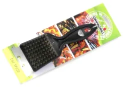 Spazzola barbecue Ompagrill SP220 per griglie compatta Nero
