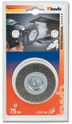 Spazzola trapano Kwb 607310 a disco