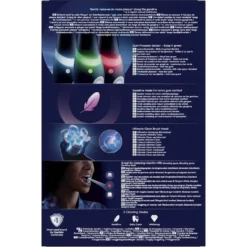Spazzolino elettrico Oral-B iO3 Duo, sensore pressione, 3 modalità