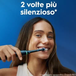 Spazzolino elettrico Oral-B iO3 Duo, sensore pressione, 3 modalità