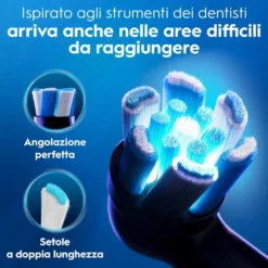 Spazzolino elettrico Oral-B iO3 Duo, sensore pressione, 3 modalità
