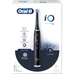 Spazzolino elettrico Oral-B iO6 Nero con tecnologia magnetica