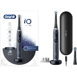 Spazzolino elettrico Oral-B iO 9S Nero con custodia viaggio ricaricabile