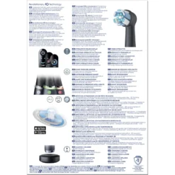 Spazzolino elettrico Oral-B iO 9S Nero con custodia viaggio ricaricabile