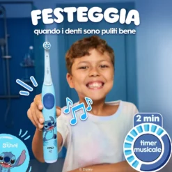 Spazzolino elettrico Oral B iO 2 Stitch per bambini