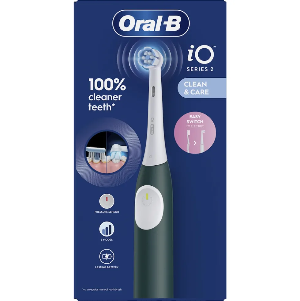 Spazzolino elettrico Oral-B iO 2 con 3 modalità di pulizia