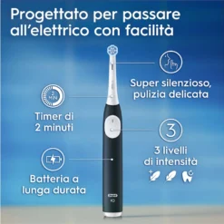 Spazzolino elettrico Oral-B iO 2 con 3 modalità di pulizia