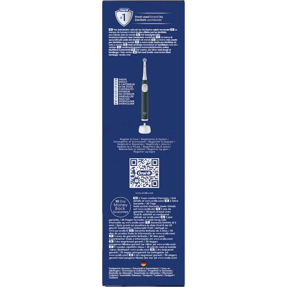 Spazzolino elettrico Oral-B iO 2 con 3 modalità di pulizia