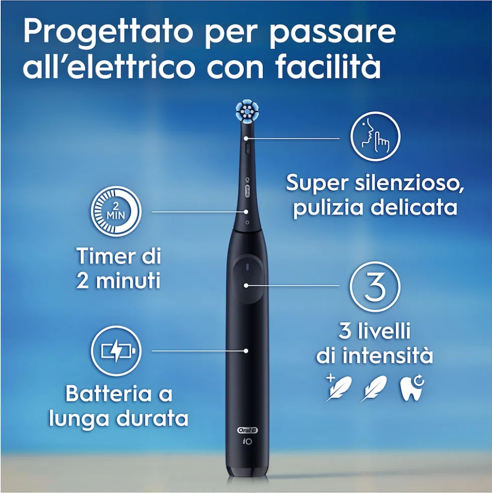 Spazzolino elettrico Oral-B iO 2 con sensore di pressione