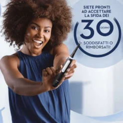 Spazzolino elettrico Oral-B iO 3 Nero con sensore pressione