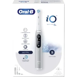 Spazzolino elettrico Oral-B iO 6S Grigio con 5 modalità di spazzolamento