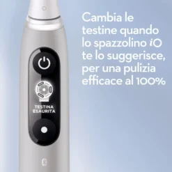 Spazzolino elettrico Oral-B iO 6S Grigio con 5 modalità di spazzolamento