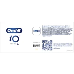 Spazzolino elettrico Oral-B iO 9S Bianco con 2 testine e custodia
