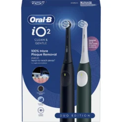 Spazzolino elettrico Oral-B iO2 Duo con 2 spazzolini e custodia