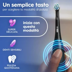 Spazzolino elettrico Oral-B iO2 Duo con 2 spazzolini e custodia