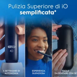 Spazzolino elettrico Oral-B iO2 Duo con 2 spazzolini e custodia