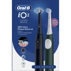 Spazzolino elettrico Oral-B iO2 Duo con 2 spazzolini e custodia