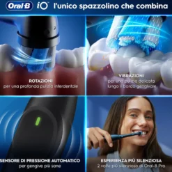 Spazzolino elettrico Oral-B iO2 Duo con 2 spazzolini e custodia