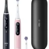 Spazzolino elettrico Oral B IO SERIES 6 Duo Edition Black Lava e Pink